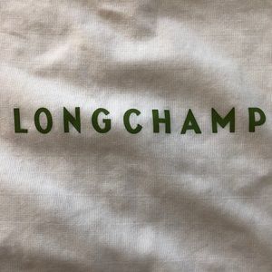 Longchamp handbag purse dust bag